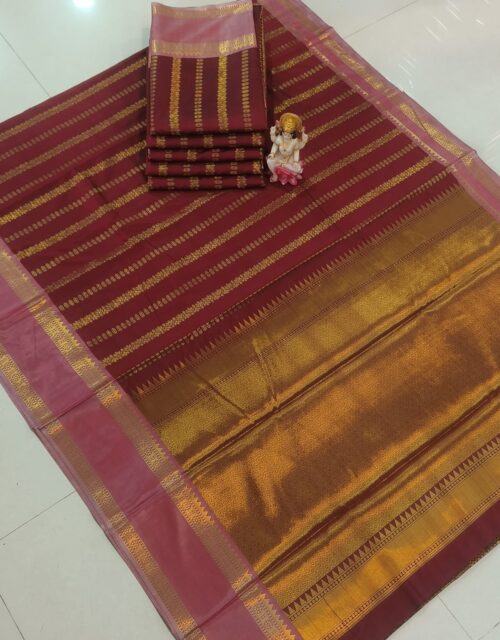 Varanasi Cotton Silk Saree - KC004