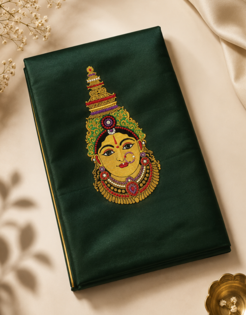 Goddess Face Embroidery design - EM041